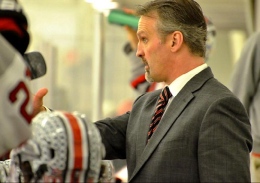 Courtesy of OSU Former Ohio State head coach Mark Osiecki has been hired by the Chicago Blackhawks.