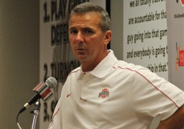 OSU football coach Urban Meyer released information on disciplinary action for four of his players Monday.