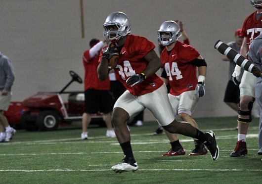 OSU senior running back Carlos Hyde has been suspended for at least the first three games of the 2013 season.