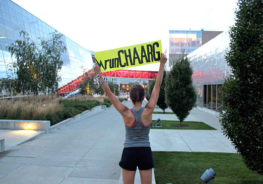 At the involvement fair Aug. 18, OSU CHAARG kicked off the recruitment promotion and social media campaign designed to gather runners across the country in an effort to run 1,000 miles