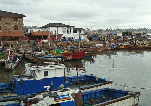 A view of Cape Coast, Ghana. Some Buck-I-SERV participants traveled there in May. Credit: Kristen Mitchell / Editor-in-chief