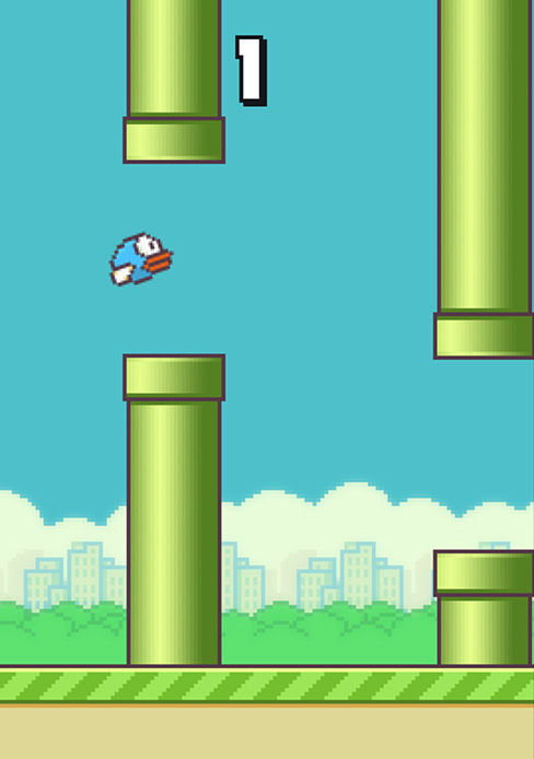 Flappy Bird is a mobile app where you navigate a bird between as many pipes as possible before you run into something. Vietnamese game creator Dong Nguyen announced Feb. 8 he was taking the game down.