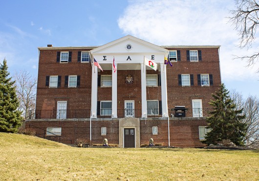 Sigma Alpha Epsilon’s OSU chapter house is located at 1934 Indianola Ave. The fraternity is ending its pledging process nationwide. Credit: John Wernecke / Lantern photographer