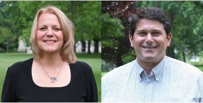 2 professors in College of Arts and Sciences get new roles with higher pay. Left: Janet Box-Steffensmeier, Right: Christopher Hadad. Credit: Courtesy of Amy Murray