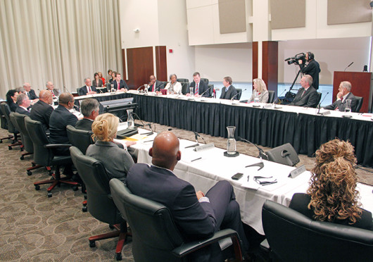 The OSU Board of Trustees is set to discuss the Title IX program at its Aug. 28 meeting. Credit: Ritika Shaw / Lantern TV News director
