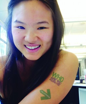 Above and right: Heidi Liou, a fourth-year in fashion and retail studies, was awarded $12,000 through the Undergraduate Pelotonia Fellowship Program to photograph college-aged cancer survivors in a project titled ‘Stronger Than Ever.’ She aims to model her research and findings similar to the popular photo blog Humans of New York. 