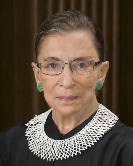 Credit: The United States Supreme Court Ruth Bader Ginsburg, associate justice of the U.S. Supreme Court