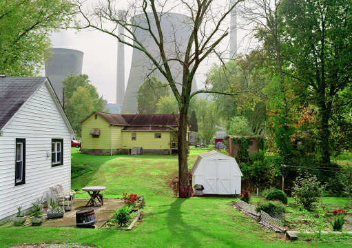 A photo of the Gavin Coal Power Plant in Cheshire, Ohio, taken by Mitch Epstein in 2003. The photo will be shown in "American Power," which takes place at the Wexner Center Thursday and Friday. Credit: Courtesy of Sikkema Jenkins & Co., New York.