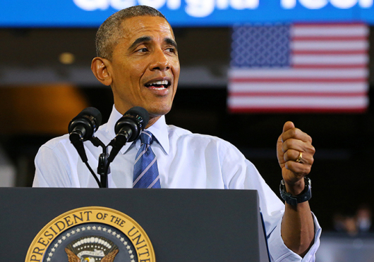 President Barack Obama announced an initiative on March 10 that aims to make it easier and more efficient for college students to pay back loans. Credit: Courtesy of TNS
