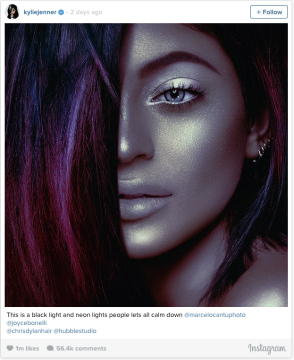 Credit: Screenshot of Kylie Jenner's Instagram