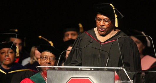 Ohio State alumnus and former football player Archie Griffin is set to step down from his position with the OSU Alumni Association and begin a new job as senior advisor within the OSU Office of Advancement. Credit: Lantern File Photo