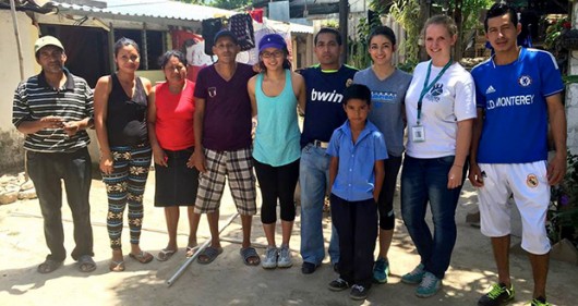 PWAP members partnered with water nonprofit CEDIENFA to bring clean water filters to communities in El Salvador in March 2014. Credit: Courtesy of PWAP