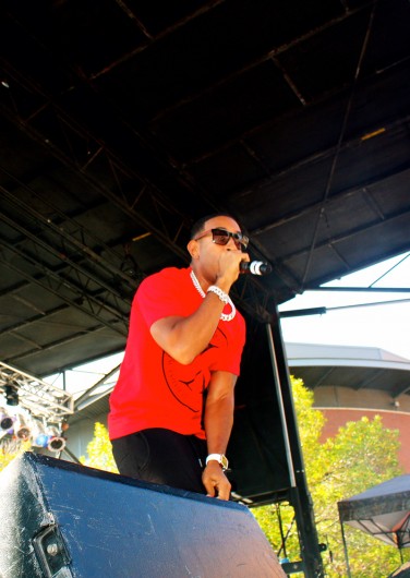 Ludacris performs during the Fashion Meets Music Festival on September 5. Credit: Elizabeth Tzagournis / For The Lantern