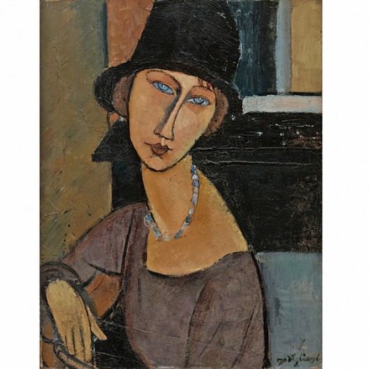 Amedeo Modigliani's "Jeanne Hébuterne (Au chapeau)." Credit: Courtesy of 