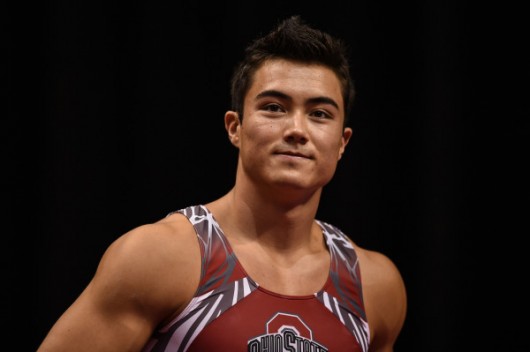 Junior Sean Melton competes during the 2015 P&G Championships. Courtesy of OSU athletics 