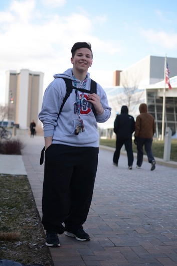 Koda Dowding, first-year in business. Credit: Kevin Stankiewicz | Asst. Sports Editor