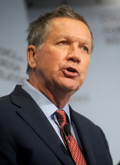 Ohio Governor and Republican Candidate for President of the United States John Kasich. Credit: Courtesy of TNS