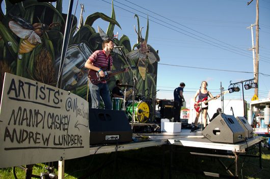 Local acts fill the stages at the 2015 Independent's Day Festival in East Franklinton. Credit: Courtesy of Independent's Day. 